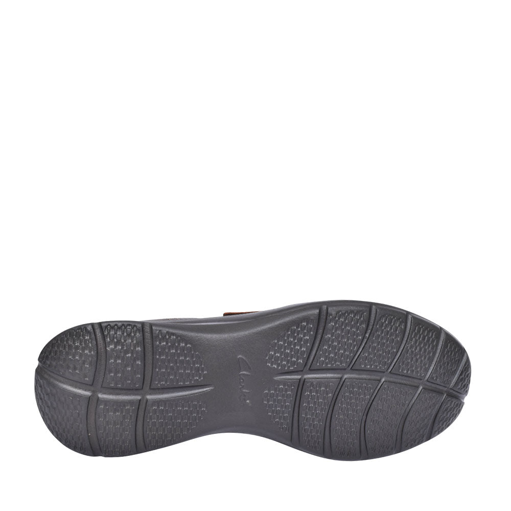Men's Cotrell Strap H-fit Leather Velcro Shoe In Brown