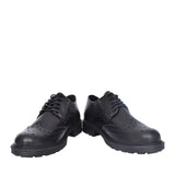 Ladies Orinoco 2 Limit Black Leather E-fit Laced Shoe In Black Leather