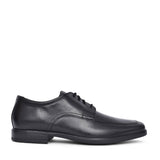 Men's Howard Apron Leather G-fit Laced Shoe In Blk Leather