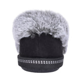 Ladies 32777 Cozy Campfire Slipper In Black