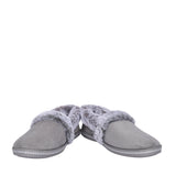 Ladies 32777 Cozy Campfire Slipper In Grey