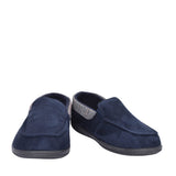 Mens Stan Memory Foam Slipper In Navy