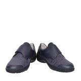 Ladies 607k31 Kya Velcro Shoe In Navy