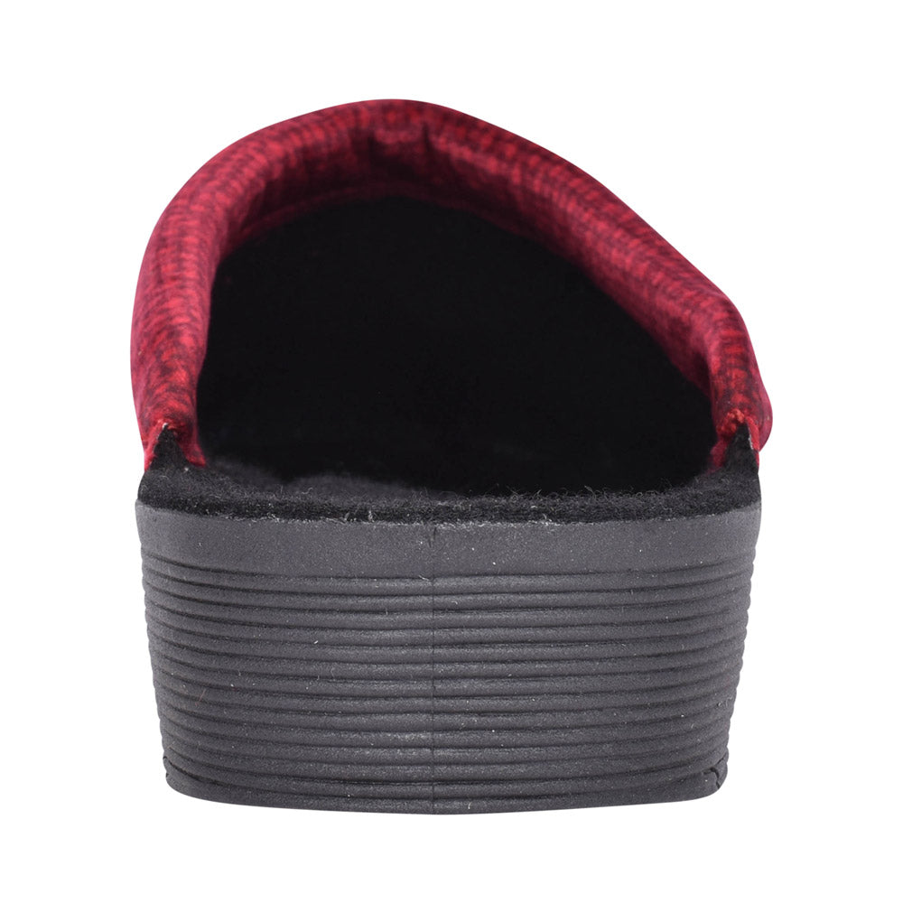 Ladies 2336 Roma Mule Slipper In Red