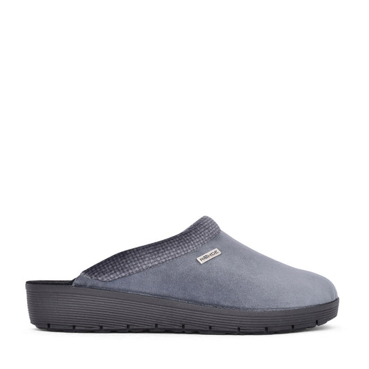 Ladies 2336 Roma Mule Slipper In Grey