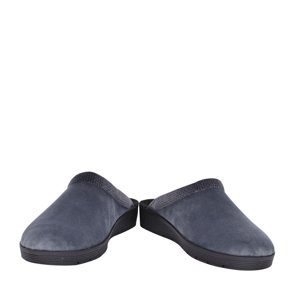 Ladies 2336 Roma Mule Slipper In Grey