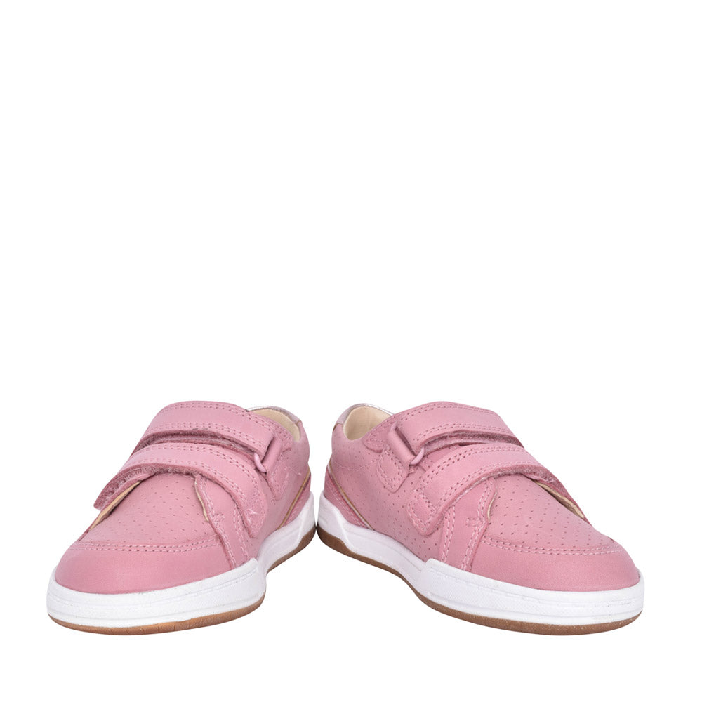 Girls Fawn Solo Light Pink Leather Shoe In Kids F Fit