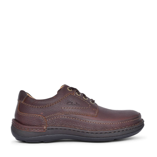 Mens Nature Three Leather G-fit Shoe In Brown