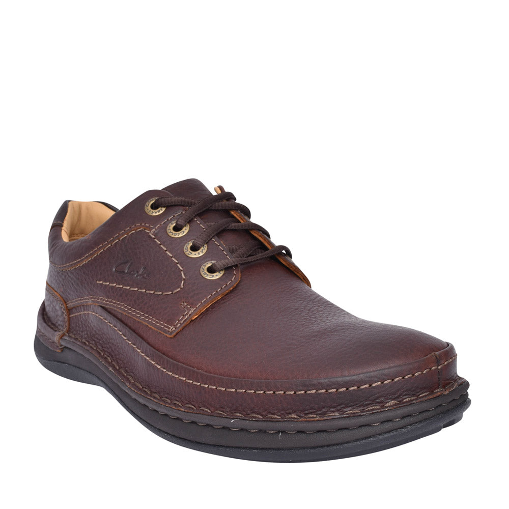 Mens Nature Three Leather G-fit Shoe In Brown