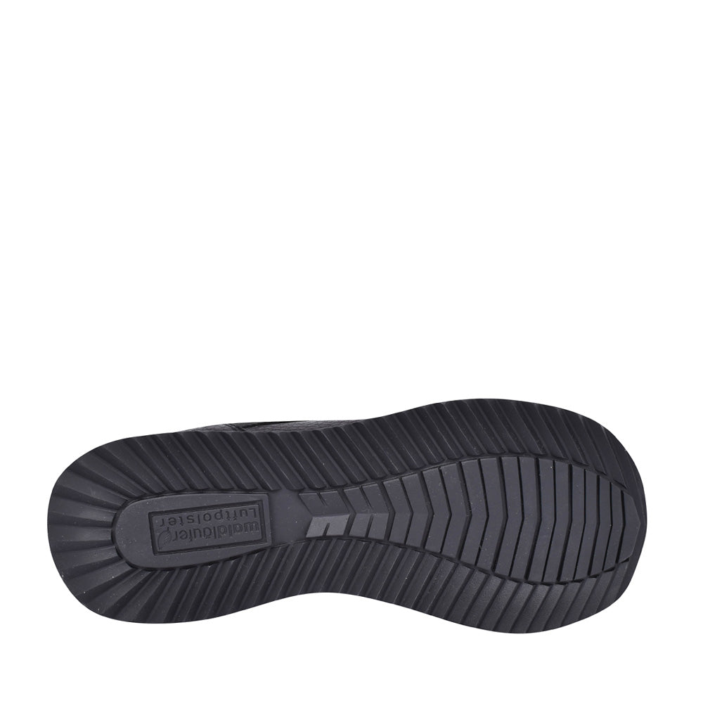 Ladies H-vicky 752002 Trainer In Blk Leather