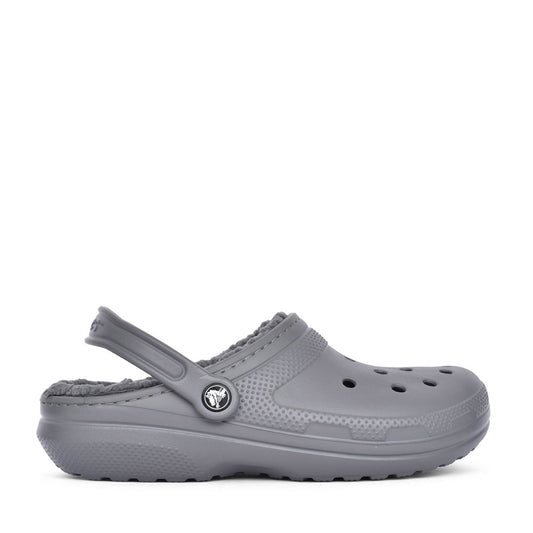 Unisex 203591 Fuzz-lined Clog In Grey