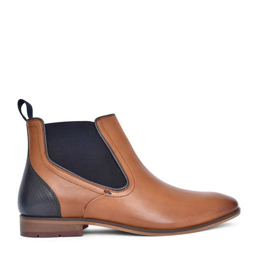 Men's Phoenix Slip On Ankle Boot In Tan