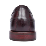 Mens Havisham Laced Shoe In Burgandy