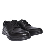 Mens Cotrell Edge Black Leather G-fit Shoe In Blk Leather