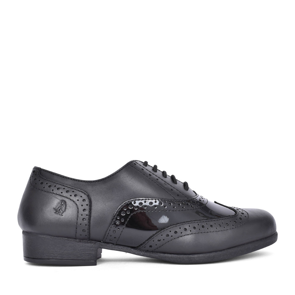 Girls Kada Laced Brogue In Black Interest