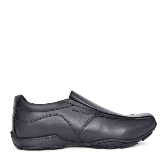 Boys Bespoke Slip On Shoe In Black