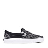 Unisex Bp Slip-on Checkerboard Shoe In Pewter