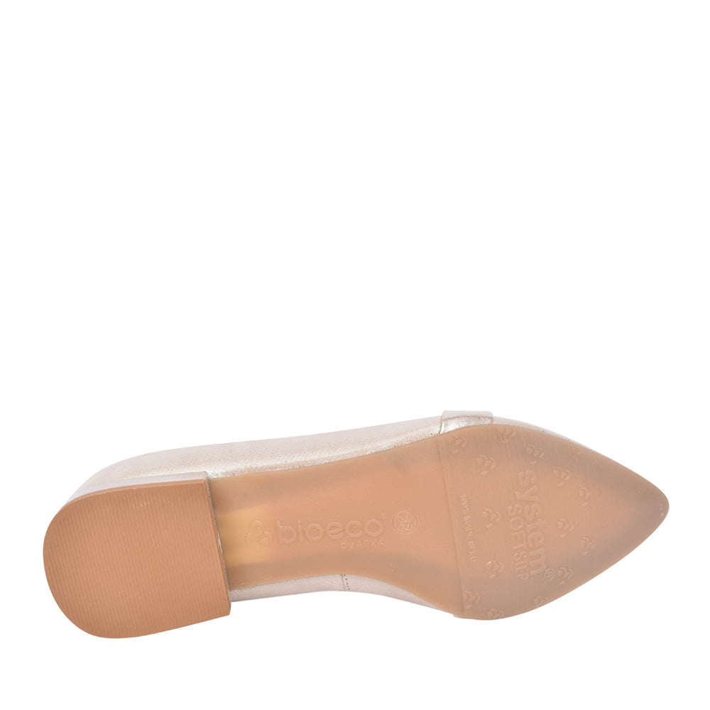Ladies 5971 G-fit Slip-on Shoe In Gold Interest