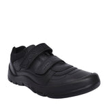 Boys Rhino Warrior Leather Velcro Shoe In Kids F Fit