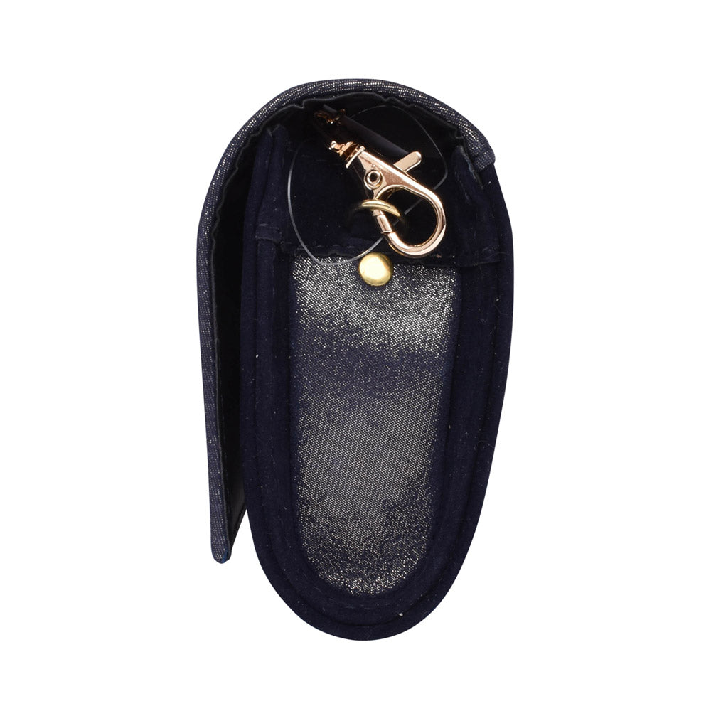 Ladies T11 Clutch Bag In Navy