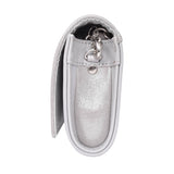 Ladies T11 Clutch Bag In Silver