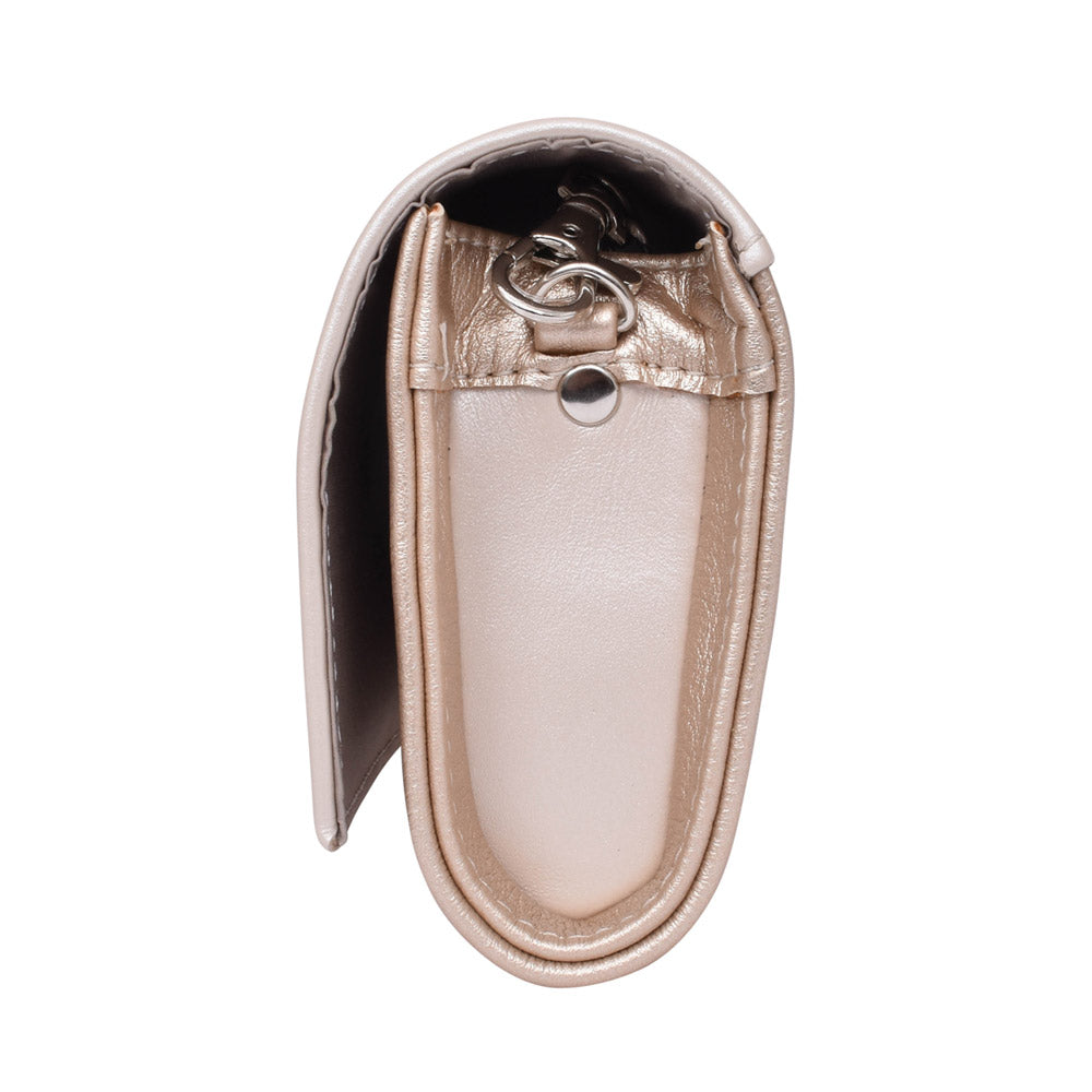 Ladies T11 Clutch Bag In Gold