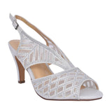 Ladies Uls262 Natalia Court Shoe In White