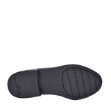 Girls Aubrie Tap Black Leather Brogue In Kids E Fit