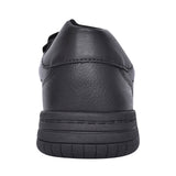 Boys Black Leather Velcro Shoe In Kids G Fit