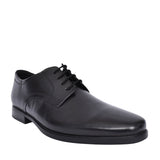 Mens Howard Walk H-fit Shoe In Blk Leather