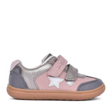 Girls Flash Print Pink Combi Shoe In Kids G Fit