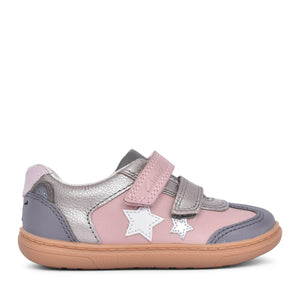 Girls Flash Print Pink Combi Shoe In Kids G Fit
