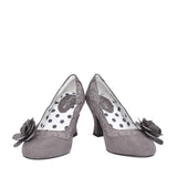 Chrissie Court Shoe In Grey