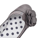Chrissie Court Shoe In Grey