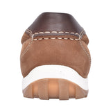 Mens Sutton Nubuck Shoe In Chestnut