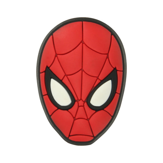 Spiderman Mask Single Jibbitz Charm In Red