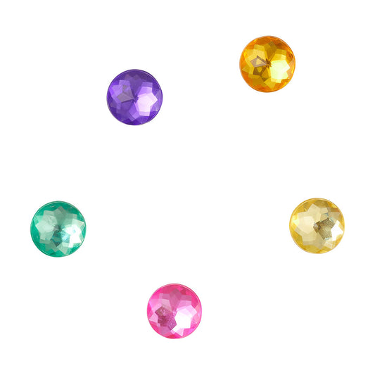 Pastel Gem 5 Pack Jibbitz Charms In Multi-colour