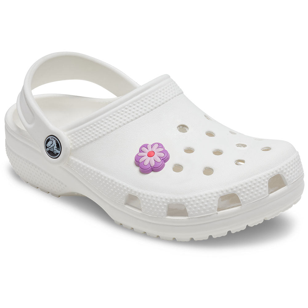 Pretty Purple Flower Jibbitz Charm In Purple