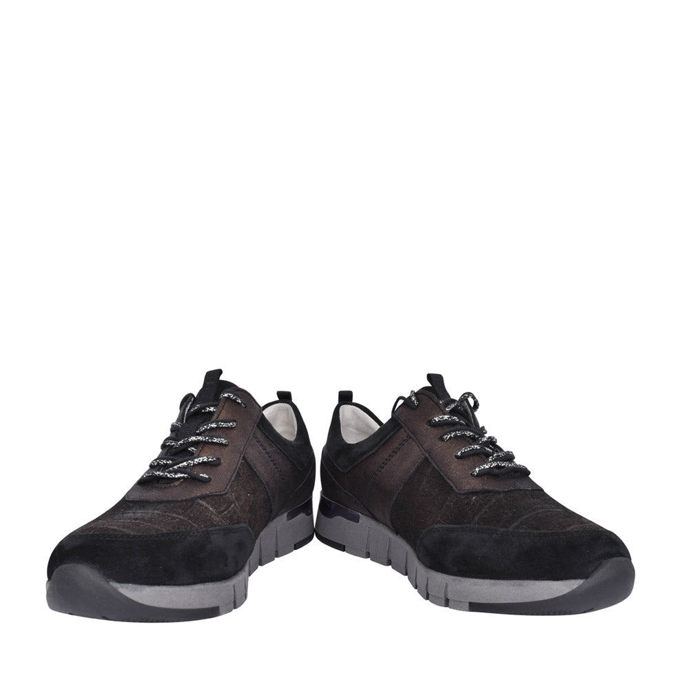 Ladies 9080009 H-petra Laced Trainer In Black