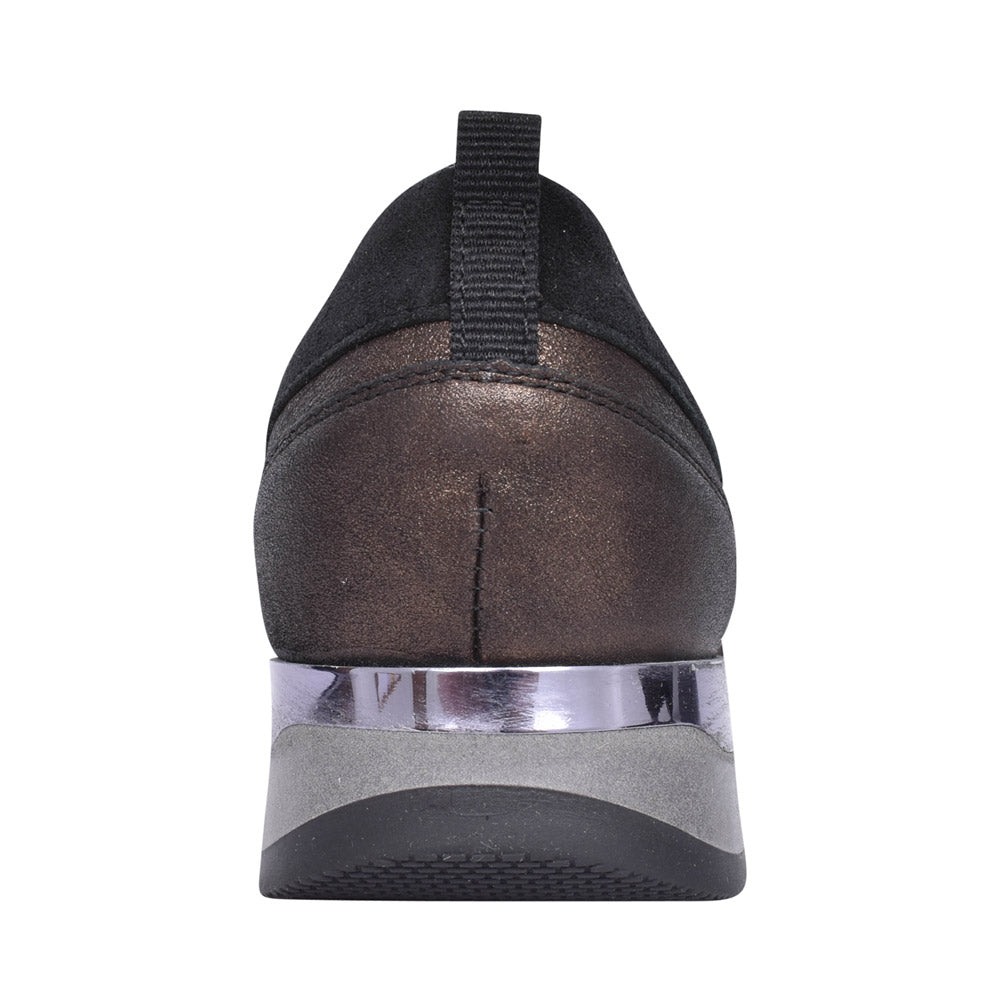 Ladies 9080009 H-petra Laced Trainer In Black
