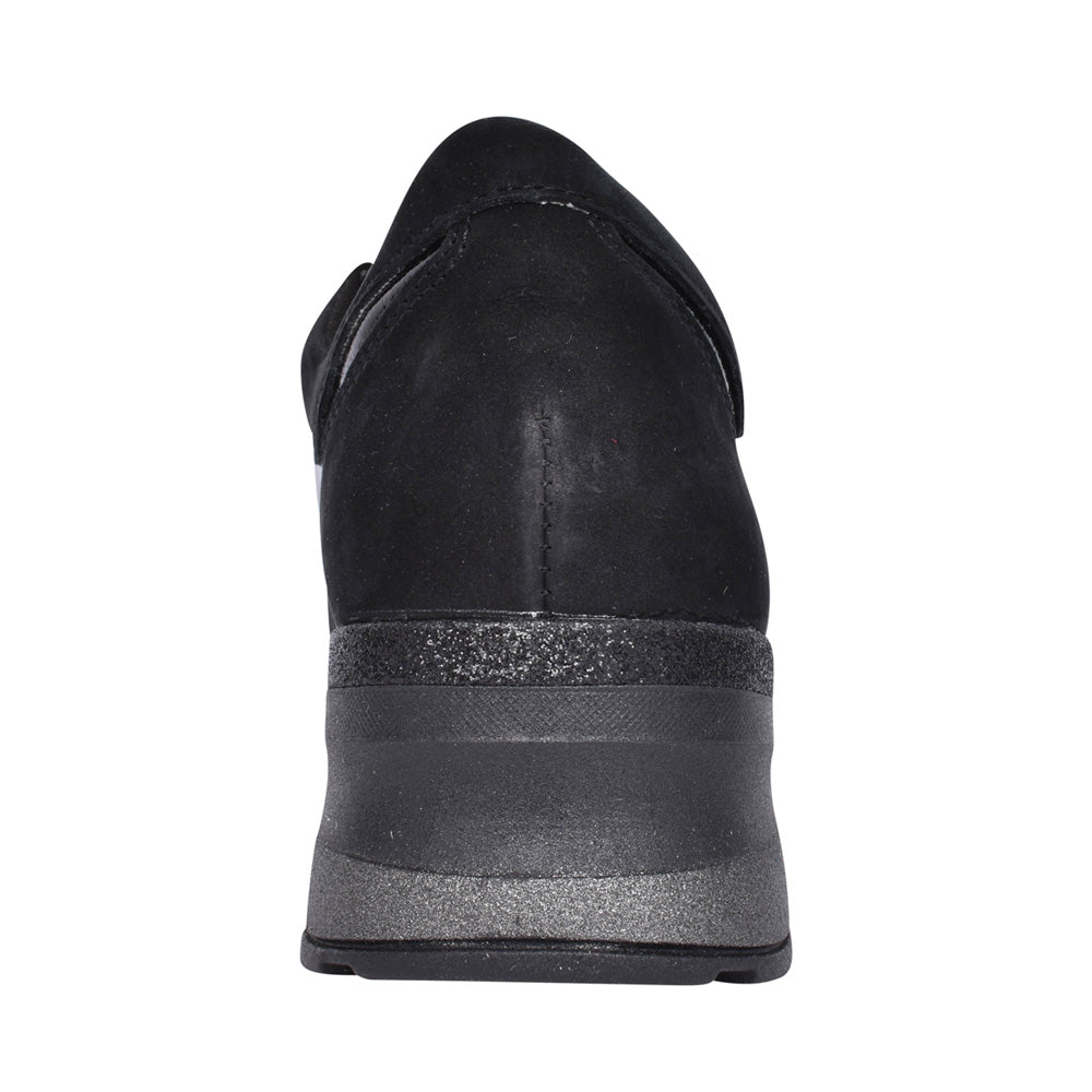 Ladies 939h01 H-clara Laced Trainer In Black