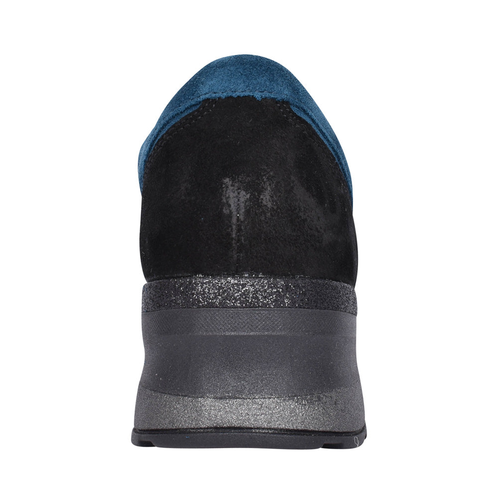 Ladies 939h01 H-clara Laced Trainer In Blue
