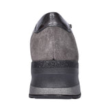 Ladies 939008 H-clara Laced Trainer In Grey