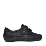 Ladies 496301 Henni Velcro Shoe In Black