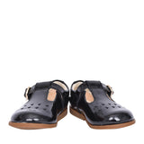 Girls Drew Play Black Patent T-bar Shoe In Kids F Fit