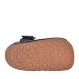 Girls Tiny Beat Navy Patent Shoe In Kids H Fit