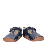 Girls Tiny Beat Navy Patent Shoe In Kids H Fit