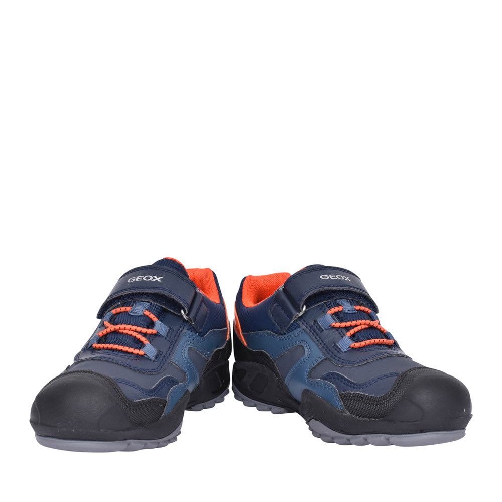 Boys J261wc New Savage Velcro Trainer In Navy