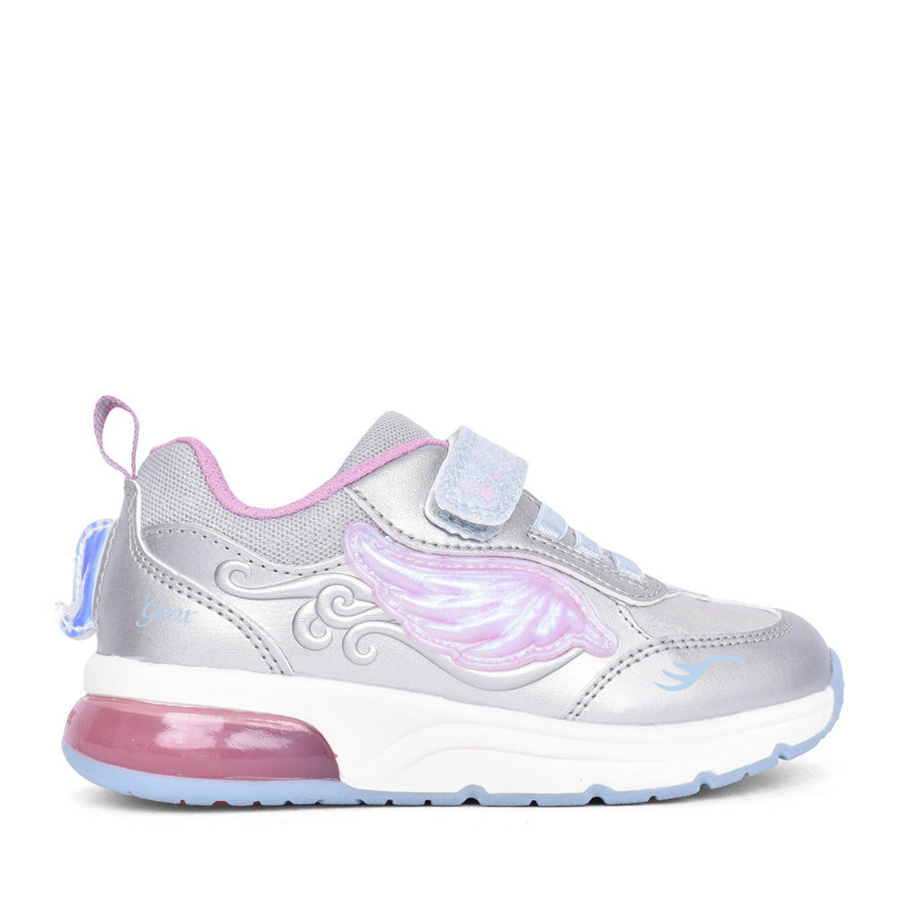 Girls J268vb Spaceclub Trainer In Silver
