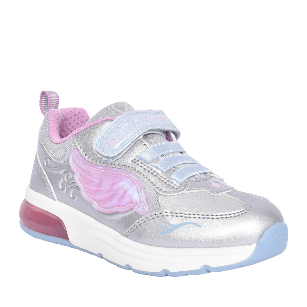 Girls J268vb Spaceclub Trainer In Silver